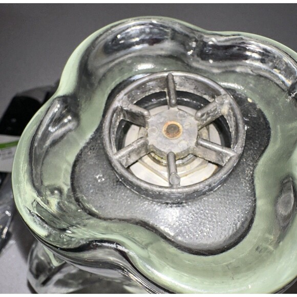 VTG Waring Solid State 8 Push Button Blender 1186  Glass Cloverleaf Top Works - Picture 6 of 7